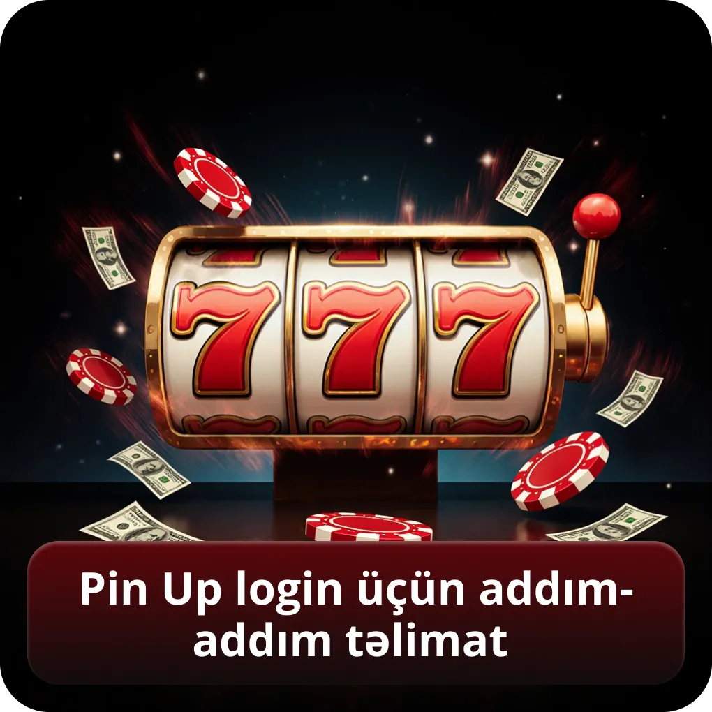 Pin Up login üçün addım-addım təlimat